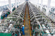 枣庄市市中区纺织业一季度升势强劲